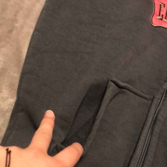 Paris Eiffel Tower Zip Up Hoodie - Picture 3 of 5